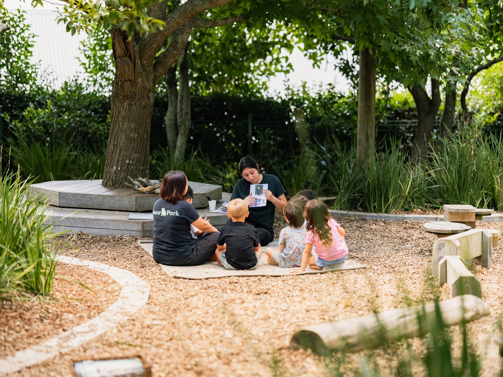 The homestead gardens at Bear Park Epsom
