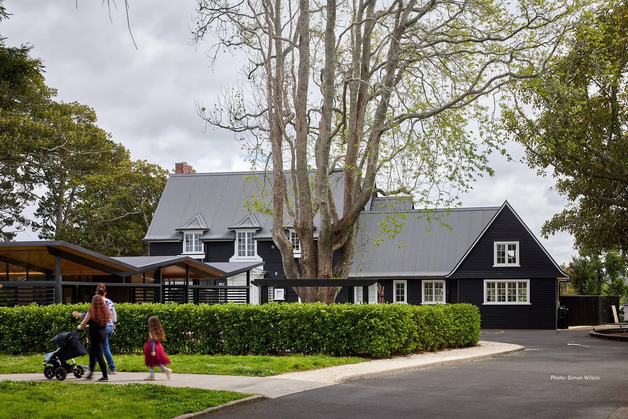 NZ Building and Architecture Awards in 2024 - Bear Park Childcare.